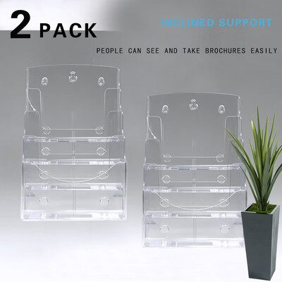 

JINDIAO A4 4-layer display stand 2 packs 6037