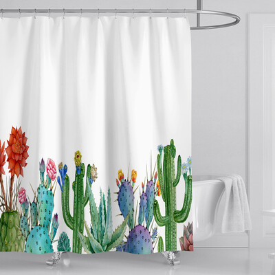

Toponeto New Waterproof Shower Curtain with 12 Hooks 3D Printed Bathroom Polyester