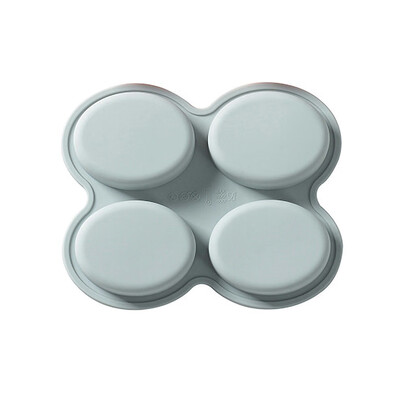 

Gobestart DIY 4 Grids Silicone Soap Mold Handmade Soap Making Square Moulds Tool