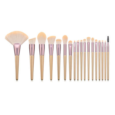 

18pcs Makeup Brushes Fan Shaped Eye Shadow Loose Powder Cosmetic Brushes