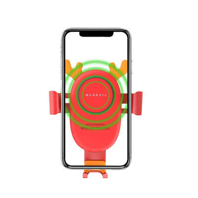 

MADEVIL Q version car holder wireless charging 5W10W mobile phone holder 77457746