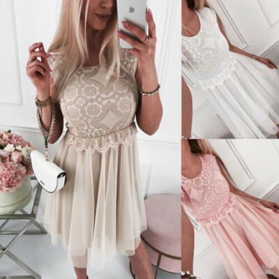 

Womens Boho Floral Long Maxi Dress Summer Beach Evening Party Cocktail Sundress