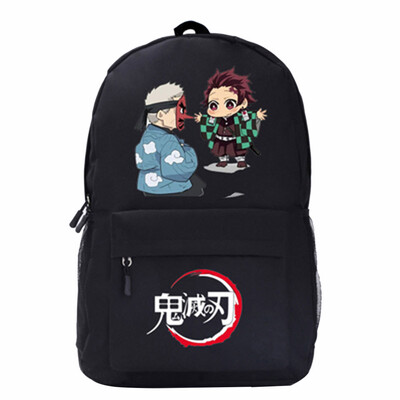 

Demon Slayer Kimetsu no Yaiba School Bag Anime Large Capacity Backpack for Travel Hiking Outdoor Camping Daily Use