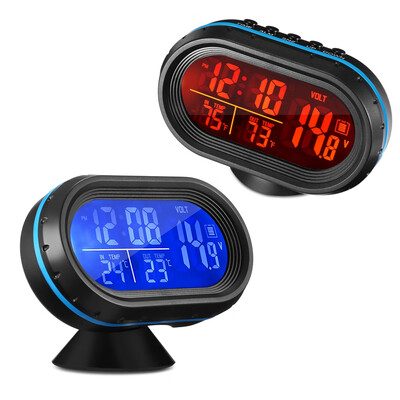 

VST 7009V Car Digital Clock with Thermometer&Automotive Voltmeter