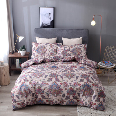 

Gobestart 3D Printed Floral Bedding Print Kit Without Sheets 3PCS