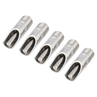 

5PCS Drinking Fountains Pig Duck Stainless Steel Automatic Water Nipple Livestock Supplies