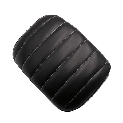 

Motorcycle Rear Seat Cushion 68 Suction Cup Universal Striped Black Accessories
