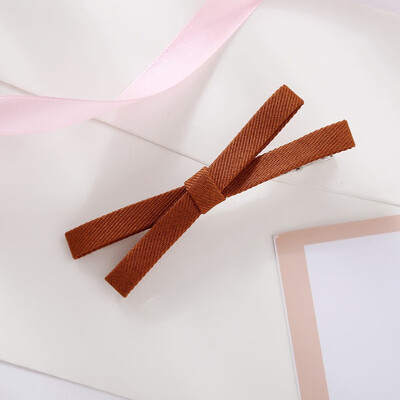 

HOT Wholesale Bowknot Hairpin Kids Girls Hair Bow Clips Barrette Hair Clip Comestic Makeup Tools