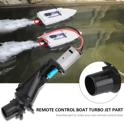 

Greensen RC Boat Toy Ship Turbo Jet with Motor Remote Control Accessory DIY Part Set RC Turbo Jet