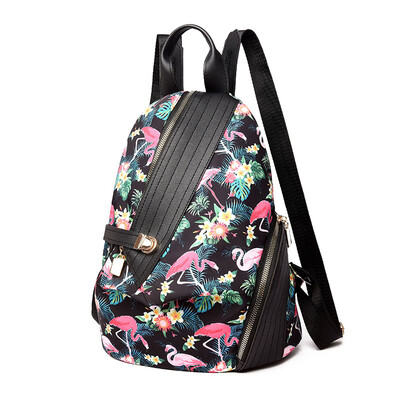 

Oxford shoulder bag women Korean version antique fashion burglar-proof lady backpack canvas travel bag