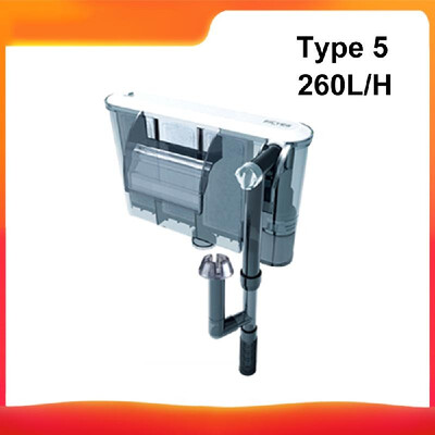 

Fish Tank Filter Aquarium External Filter Waterfall Suspension Oxygen Pump Submersible Hanging Fliter