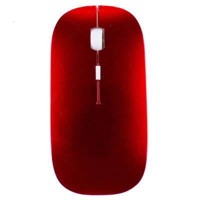 

24GHz Portable Wireless Mouse Silent Button Thin USB Receiver Optical Mice NEW