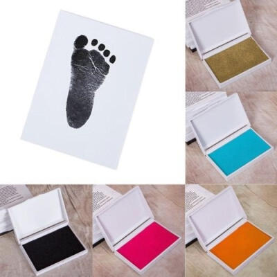 

Baby Paw Print Pad Foot print Photo Frame Touch Ink Pad Baby Items Souvenir Gift 2018 Hot New