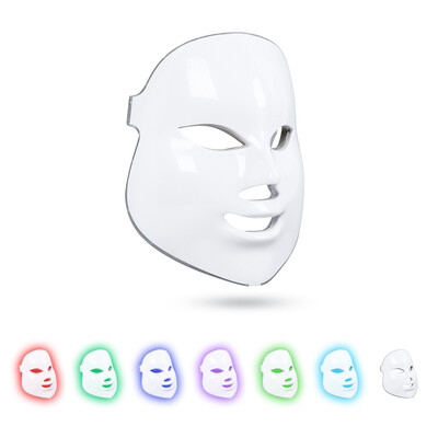 

Beauty Photon 7 Colors LED Light Facial Mask Skin Care Rejuvenation Wrinkle Acne Removal Face Spa