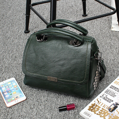 

Womens small bag simple wild 2018 new fashion shoulder Messenger bag handbag