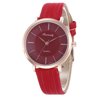 

Summer hot ultra-thin simple fashion leather ladies watch student popular belt watch