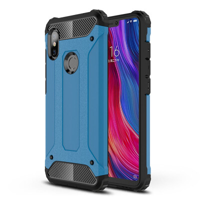 

Rugged Bumper Case Xiaomi Redmi Note 6 Soft TPU Cover Xiomi Redmi Note 6 Pro Hybbid Phone Case Covers Redmi Note 6 Pro Cases