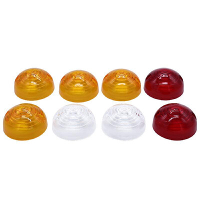 

8 Pcs Tail Light Lens Kit Indicator Side Lamp Replacement for Land Rover Series 3 All Models Defender 1995 front All Models