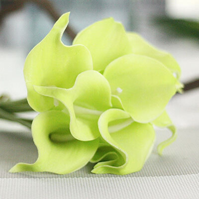 

FUNNYBUNNY Artificial Flowers Fake Flowers Artificial Calla Lily Bridal Wedding Bouquet for Home Garden Party Wedding Decoration