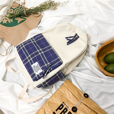 

Insfeng schoolbag female Korean version of high school students shoulder bag Guzhi Chezisen Department campus backpack shoulder ba