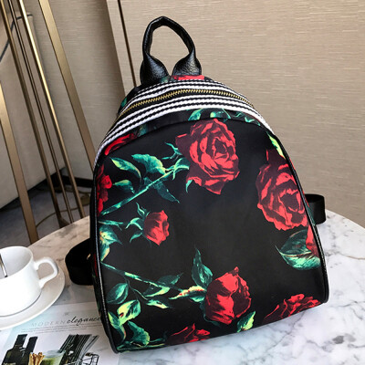 

Tailored Women Girls Print Cute Preppy Style School Bag Travel Backpack Bag