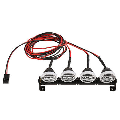 

4LED White Lights Round Lampshade for 110 Axial Climbing Car Crawler Part