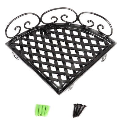 

Greensen Bathroom Wall Hanging Iron Art Storage Rack Triangle Shape Bathroom ShelfBathroom ShelfTriangle Shape Bathroom Shelf