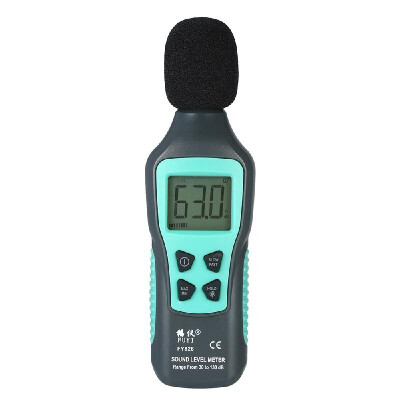 

FUYI LCD Digital Noisemeter Sound Level Meter 30-130dB Noise Volume Measuring Instrument Decibel Monitoring Tester with MaxMinDa