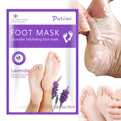 

38ml Lavender Foot Mask Peel Exfoliating Foot Mask Baby Feet Mask Renewal Ultra Soft Skin