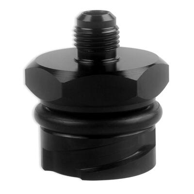 

LSX LS1LS6LS2LS3LS7 Billet Valve Cover Oil Cap with -6 AN Fitting Black