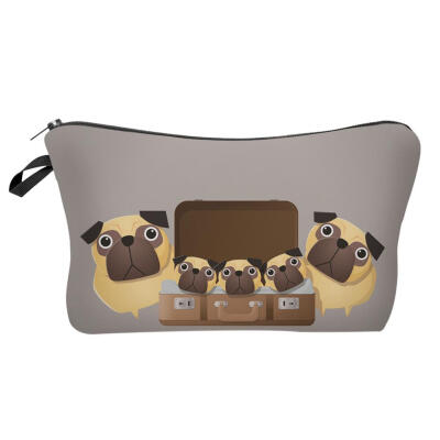 

Cute Animal Print Ladies Cosmetic Storage Pouch Women Toiletry Makeup Bag