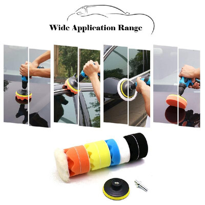 

Car Polishing Waxing Buffing Pad Sponge Plate Kit for Automobile Polisher Buffer Waxer Sander with M14 Shank