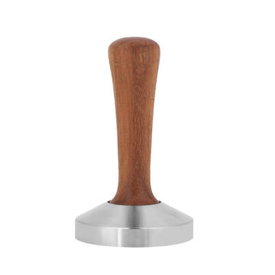 

Greensen Practical Stainless Steel Coffee Tamper Espresso Powder Flat Press Hammer 58mm