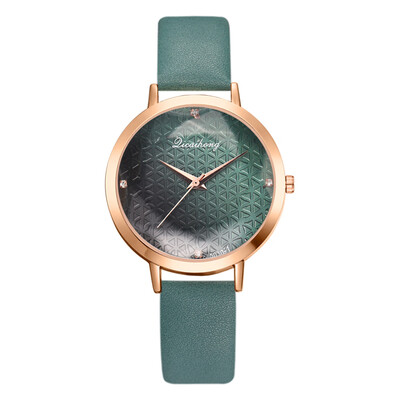 

Fashion pu strap watch new simple temperament ladies watch quartz watch