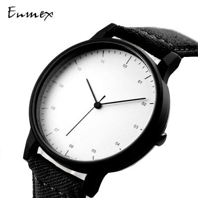 

Enmex European&American Fashion Watch Temperament Simple Aesthetics Simple Two-pin Calendar Watch