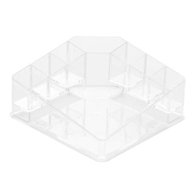 

Clear Acrylic Cosmetics Storage Box Makeup Brush Lipstick Jewelry Organizer