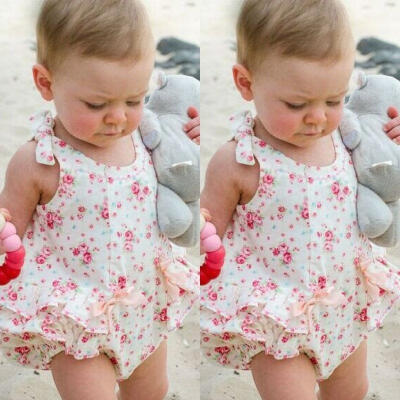 

Newborn Infant Baby Girls Romper Jumpsuit Bodysuit Outfits Sunsuit Clothes Set