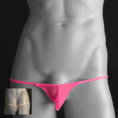 

Mens Sexy Mesh Net See Through Underwear Thong Bikini Briefs G-String Knickers