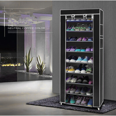 

Shoe Organizer Storage Rack Shelf Closet Cabinet Tower Shelves Home 30-40 pair