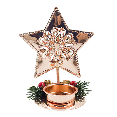 

Siaonvr Christmas Decoration Candlestick Desktop Decoration Home Decor Christmas Gift