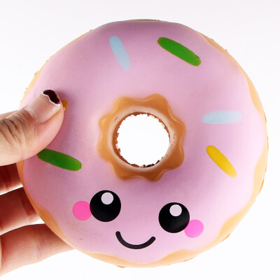 

Gotoamei The New Smiley Face Slow Rebound Donut Simulated Food Decompression Toy For Kids