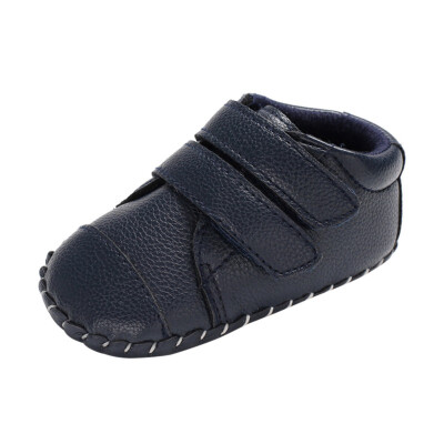 

New Spring Autumn Baby Boy Breathable Anti-Slip PU Shoes Casual Sneakers Toddler Soft Soled First Walkers Newborn Toddler Shoes