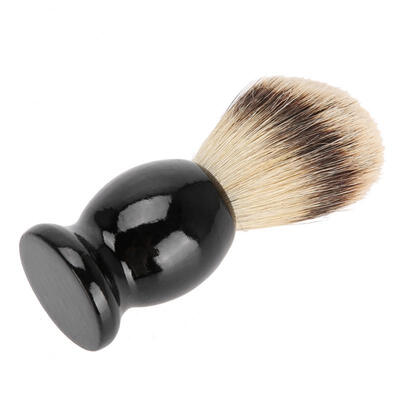

Greensen Portable Men Soft Synthetic Hair Wood Handle Beard Shaving Brush Barber Salon Tool
