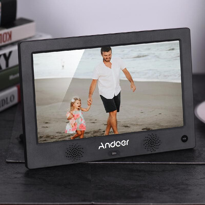 

Andoer 101 Inch Digital Picture Photo Frame LED Screen Digital Photo Album High Resolution 1024600169 Clock HD Video Player w