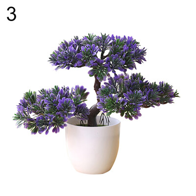 

Artificial Plant Tree Bonsai Fake Potted Ornament Home Hotel Garden Decoration