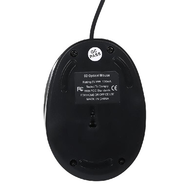 

Optical Vertical Mouse Ergonomic Wired Mouse USB Mice 5 Button for PC LaptopWhite