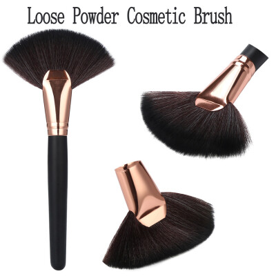 

Toponeto Wooden Foundation Cosmetic Single Powder Makeup Brush Makeup Brush Tools