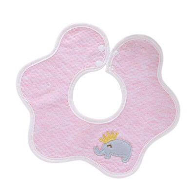 

Baby Newborn Bibs Childrens Saliva Towel 360 Degree Flower Bib Baby Cotton Thickened Bib 2528cm Burp Cloths
