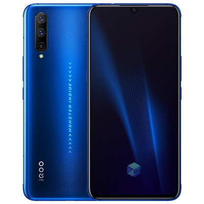 

Vivo iQOO Pro 8GB128GB Le Mans Blue Qualcomm Snapdragon 855Plus mobile phone 48 million AI three camera 44W ultra fast flash charge 4G full Netcom mobile phone