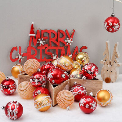 

6Cm Christmas Balls Party Baubles Xmas Tree Decorations Home Party Ornament Decor